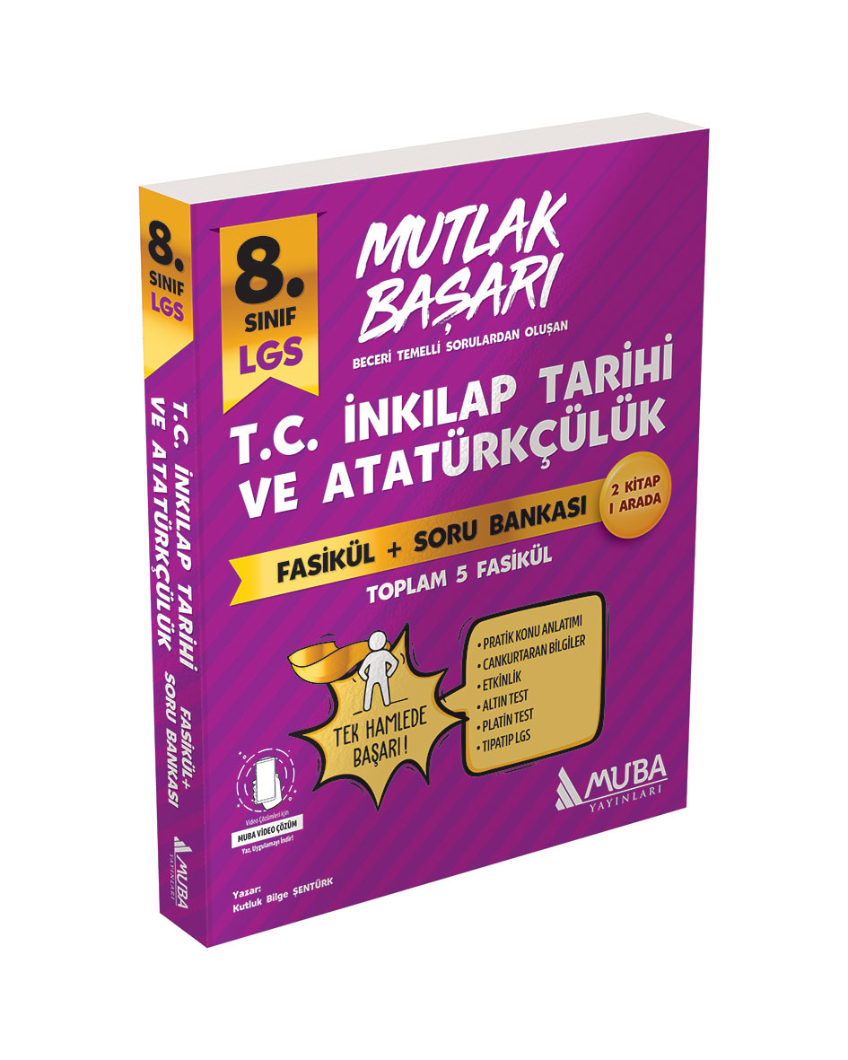 MB 8.Sınıf İnkilap Tarihi Fasiküller+Soru Bankası Muba Yayınları