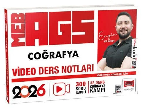 MEB-AGS Coğrafya Video Ders Notları - Engin Eraydın Yargı Yayınları MEB-AGS Coğrafya Video Ders Notları - Engin Eraydın Yargı Yayınları
