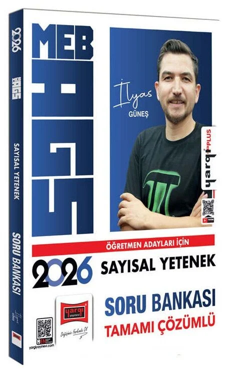 MEB-AGS Sayısal Yetenek Soru Bankası Çözümlü - İlyas Güneş Yargı Yayınları