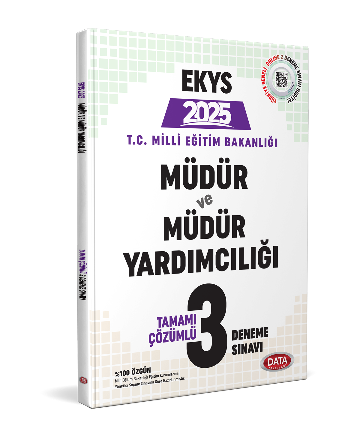 MEB EKYS Müdür ve Müdür Yardımcılığı 3 Deneme Sınavı Data Yayınları