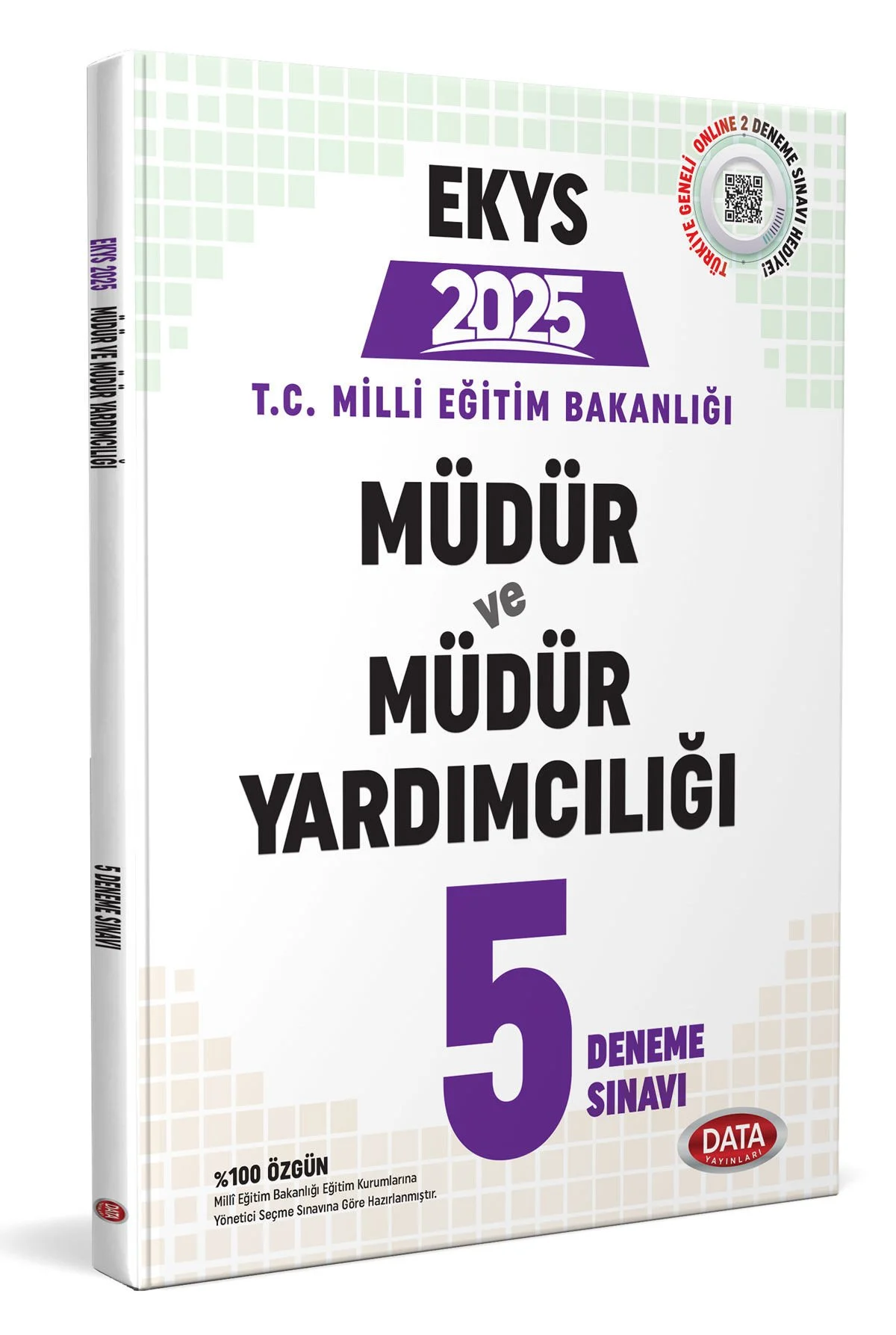 MEB EKYS Müdür ve Müdür Yardımcılığı 5 Deneme Sınavı Data Yayınları
