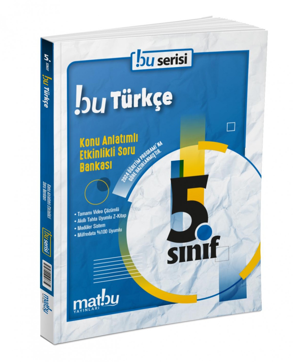 Matbu 5. Sınıf Türkçe Konu Anlatımlı Etkinlikli Soru Bankası Matbu Yayınları