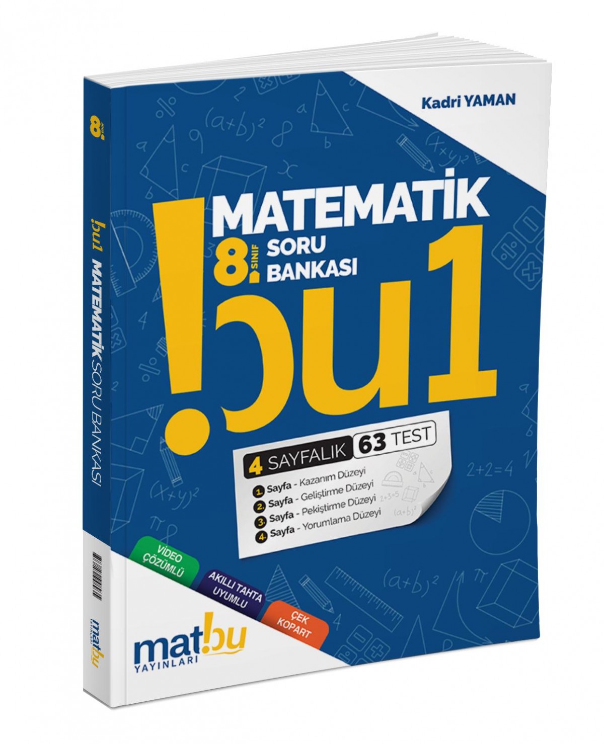 Matbu 8. Sınıf LGS Sınıf Matematik Soru Bankası - Bu1 Tuzak Matbu Yayınları Matbu 8. Sınıf LGS Sınıf Matematik Soru Bankası - Bu1 Tuzak Matbu Yayınları