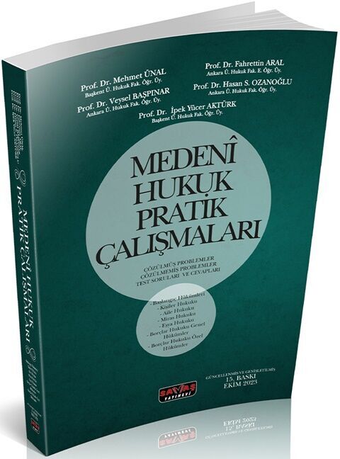 Medeni Hukuk Pratik Çalışmaları Savaş Yayınevi