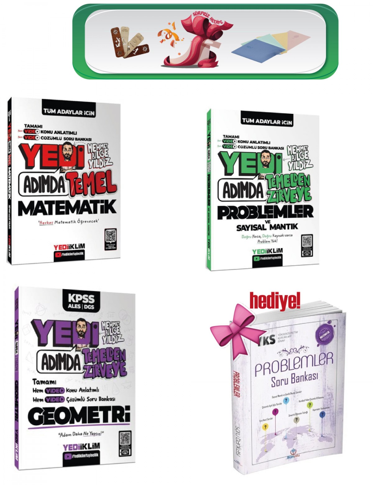 Mehmet Bilge Yıldız 7 Adımda Temel Matematik Problemler Geometri Konu Anlatımlı Soru Bankası Seti ( Hediyeli ) Mehmet Bilge Yıldız 7 Adımda Temel Matematik Problemler Geometri Konu Anlatımlı Soru Bankası Seti ( Hediyeli )