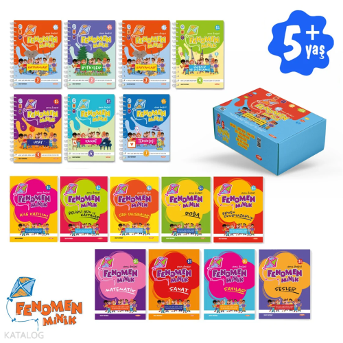 Minik Okul Öncesi Öğrenci Seti Fenomen Yayınları Minik Okul Öncesi Öğrenci Seti Fenomen Yayınları
