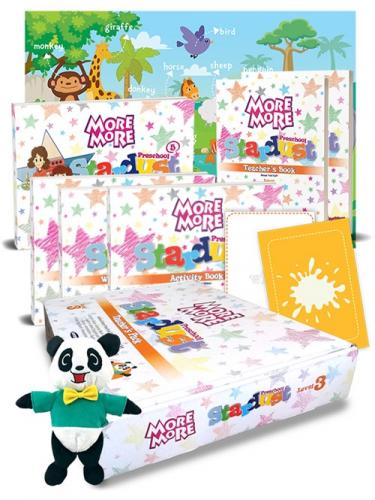 More&More English Preschool Stardust Level 3 (Öğretmen Seti + 3'Lü Kitap Seti)