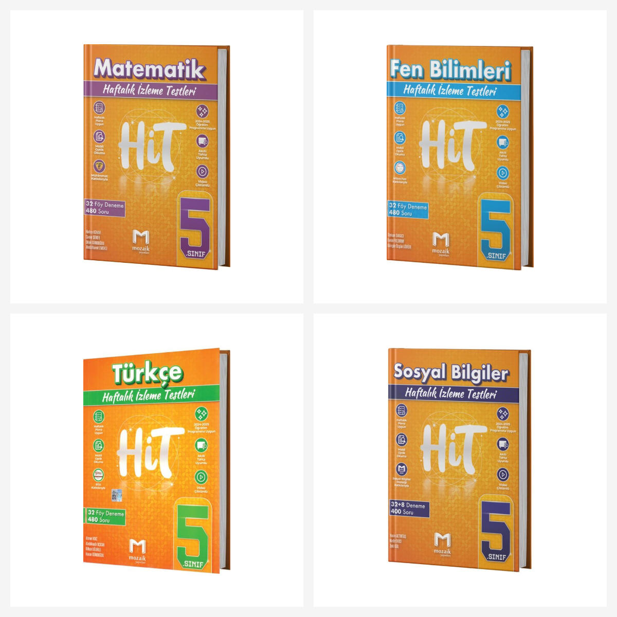 Mozaik 5. Sınıf Tüm Dersler Deneme Seti 4 Kitap Mozaik Yayınları Mozaik 5. Sınıf Tüm Dersler Deneme Seti 4 Kitap Mozaik Yayınları