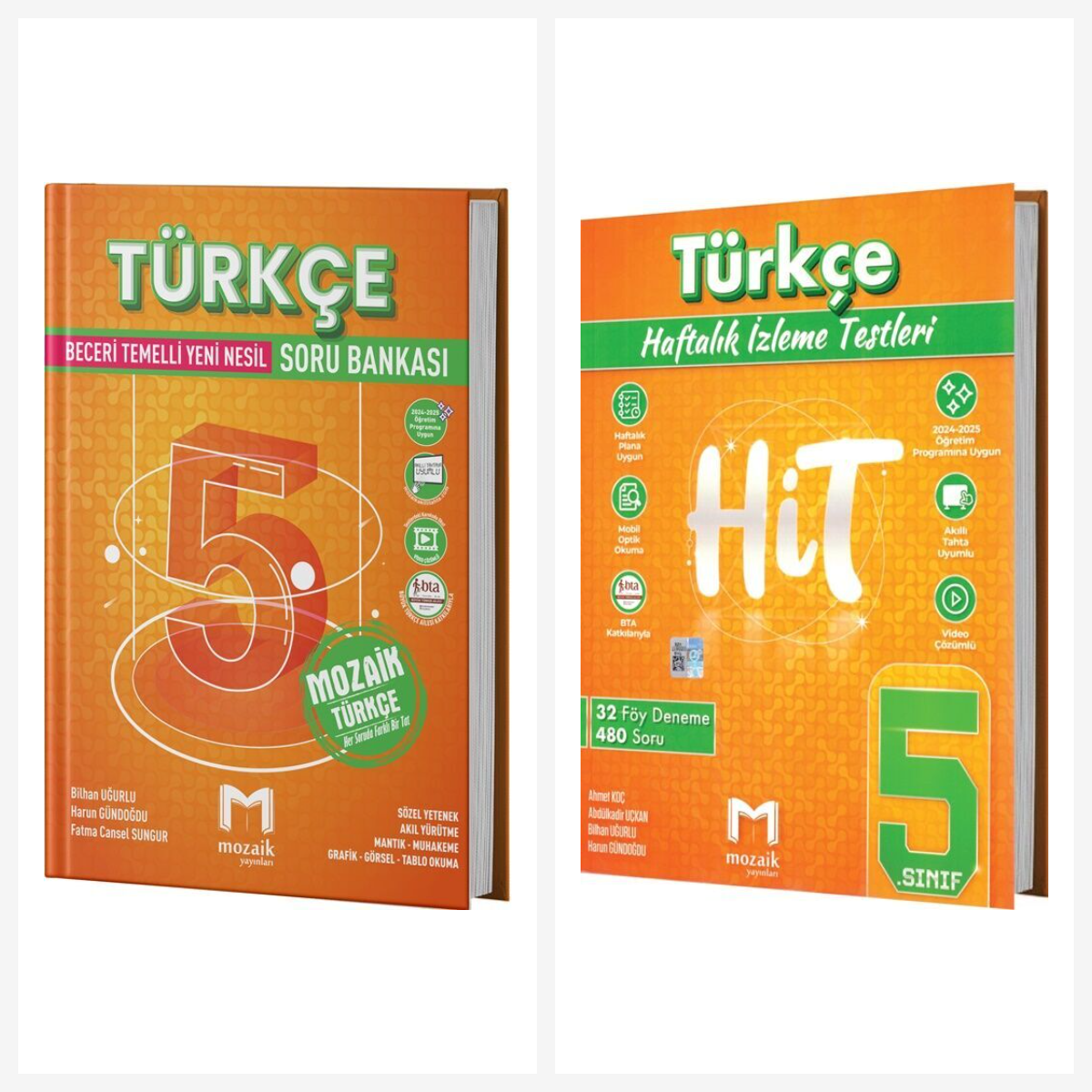 Mozaik 5. Sınıf Türkçe Soru Bankası + Hit Deneme Seti Mozaik Yayınları Mozaik 5. Sınıf Türkçe Soru Bankası + Hit Deneme Seti Mozaik Yayınları