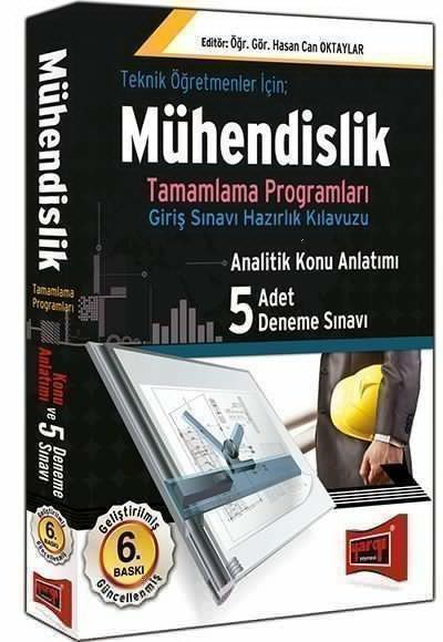 Mühendislik Tamamlama Programları Analitik Konu Anlatımlı 5 Adet Deneme Sınavı Yargı Yayınları