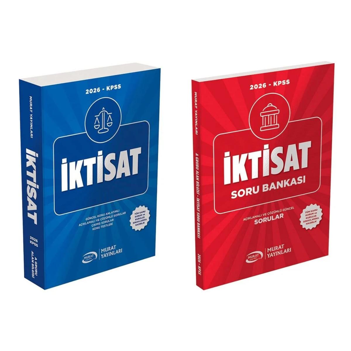 Murat 2026 KPSS A Grubu İktisat Konu Anlatımlı Soru Bankası Seti 2 Kitap Murat Yayınları