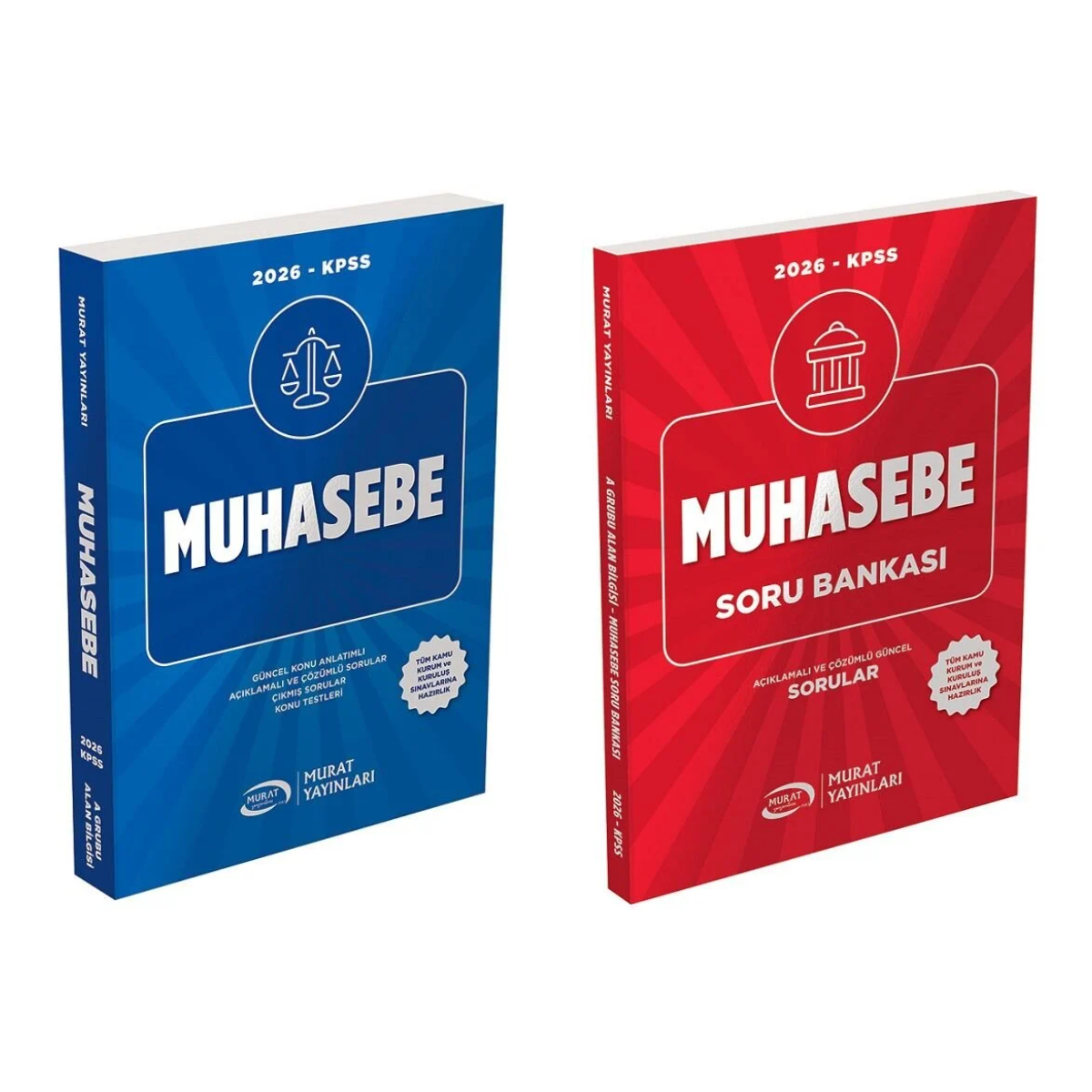 Murat 2026 KPSS A Grubu Muhasebe Konu Anlatımlı Soru Bankası Seti 2 Kitap Murat Yayınları Murat 2026 KPSS A Grubu Muhasebe Konu Anlatımlı Soru Bankası Seti 2 Kitap Murat Yayınları