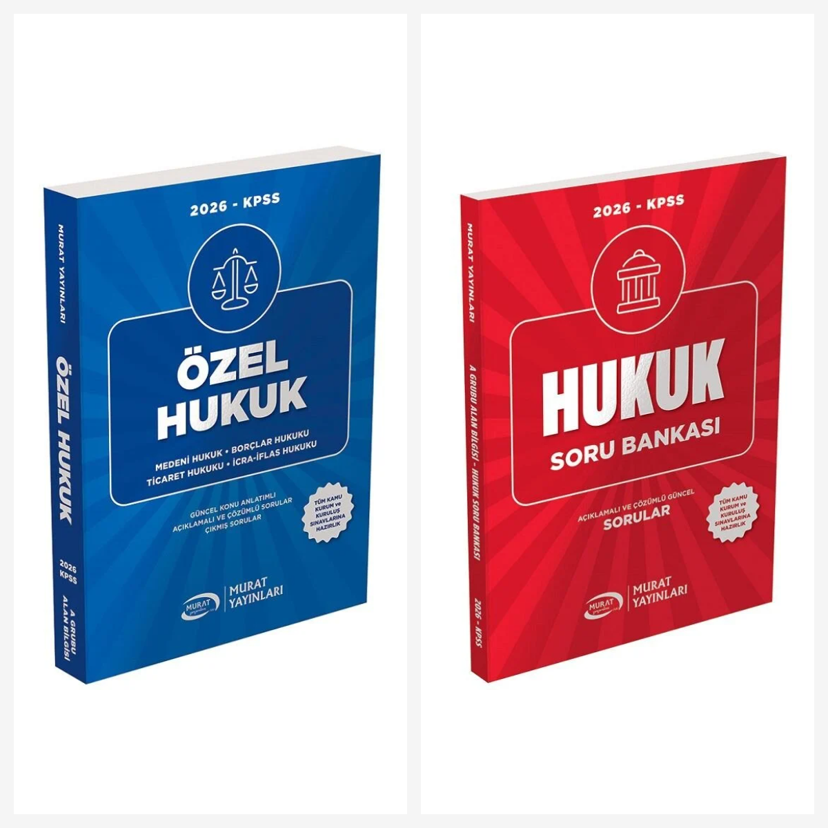 Murat 2026 KPSS A Grubu Özel Hukuk Konu Anlatımlı Soru Bankası Seti 2 Kitap Murat Yayınları Murat 2026 KPSS A Grubu Özel Hukuk Konu Anlatımlı Soru Bankası Seti 2 Kitap Murat Yayınları