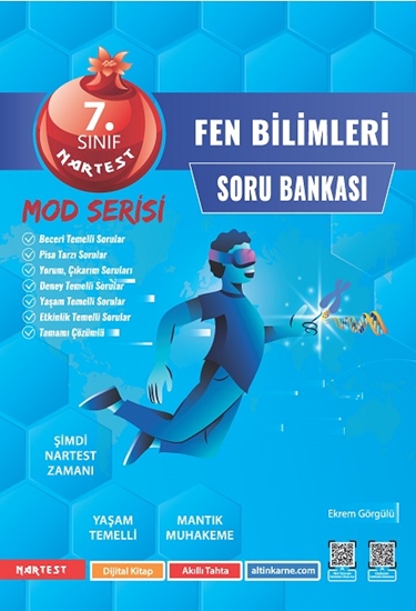 Nartest 7. Sınıf Mod Fen Bilimleri Soru Bankası Nartest Yayınları