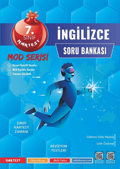 Nartest 7. Sınıf Mod İngilizce Soru Bankası Nartest Yayınları