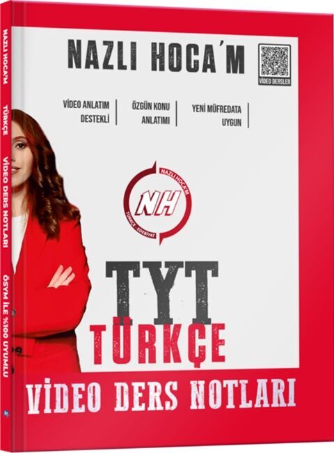 Nazlı Hocam TYT Türkçe Video Ders Kitabı KR Akademi