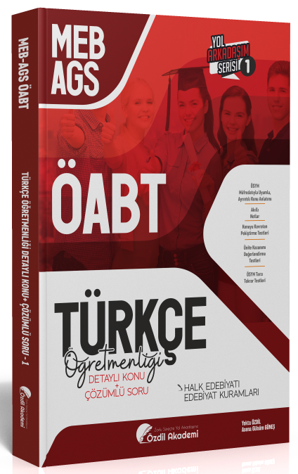 ÖABT MEB-AGS Türkçe 1. Kitap Halk Edebiyatı, Edebiyat Kuramları Konu Anlatımlı Soru Bankası Özdil Akademi Yayınları ÖABT MEB-AGS Türkçe 1. Kitap Halk Edebiyatı, Edebiyat Kuramları Konu Anlatımlı Soru Bankası Özdil Akademi Yayınları