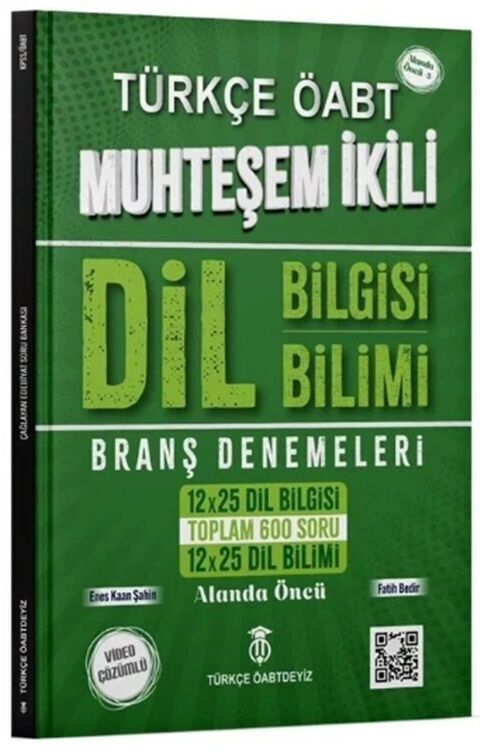ÖABT Türkçe Dil Bilgisi Dil Bilimi Muhteşem İkili Branş Denemeleri Türkçe Öabtdeyiz
