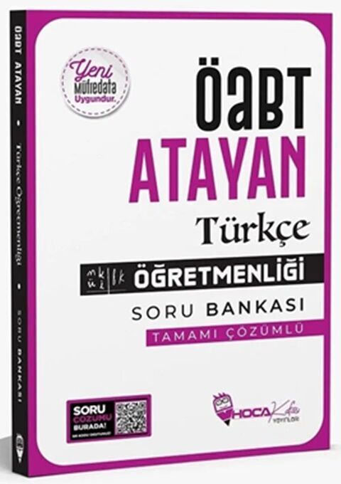 ÖABT Türkçe Öğretmenliği Soru Bankası Hoca Kafası Yayınları
