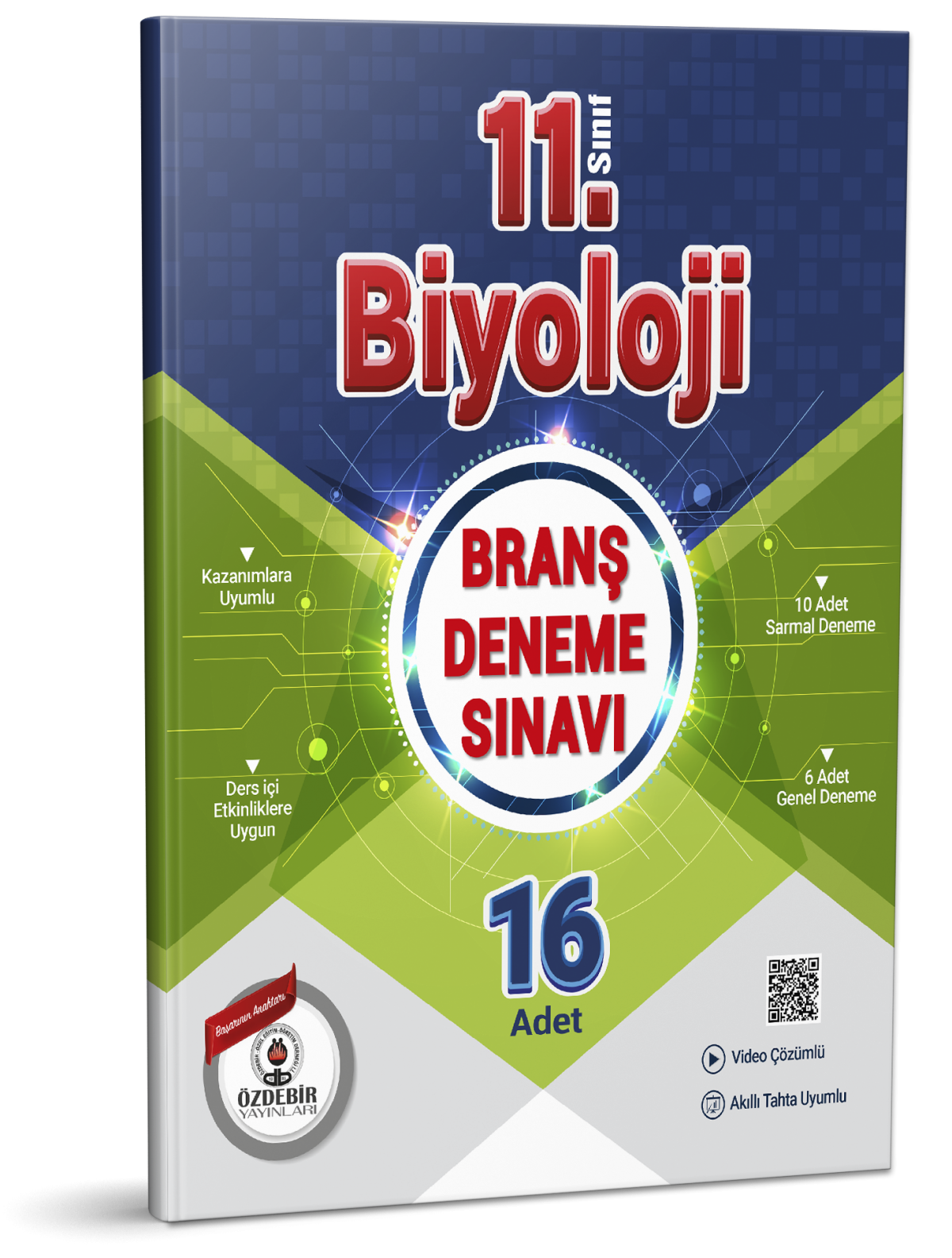 Özdebir 11. Sınıf Biyoloji 15 Deneme Özdebir Yayınları