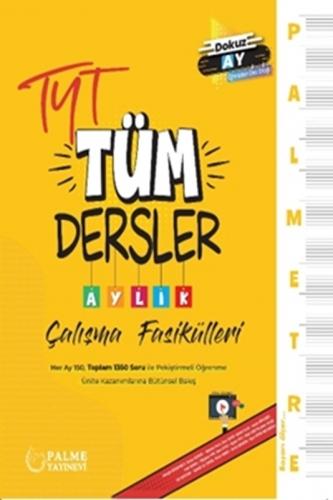 Palme Yayınları TYT Palmetre Tüm Dersler Aylık Çalışma Fasikülleri
