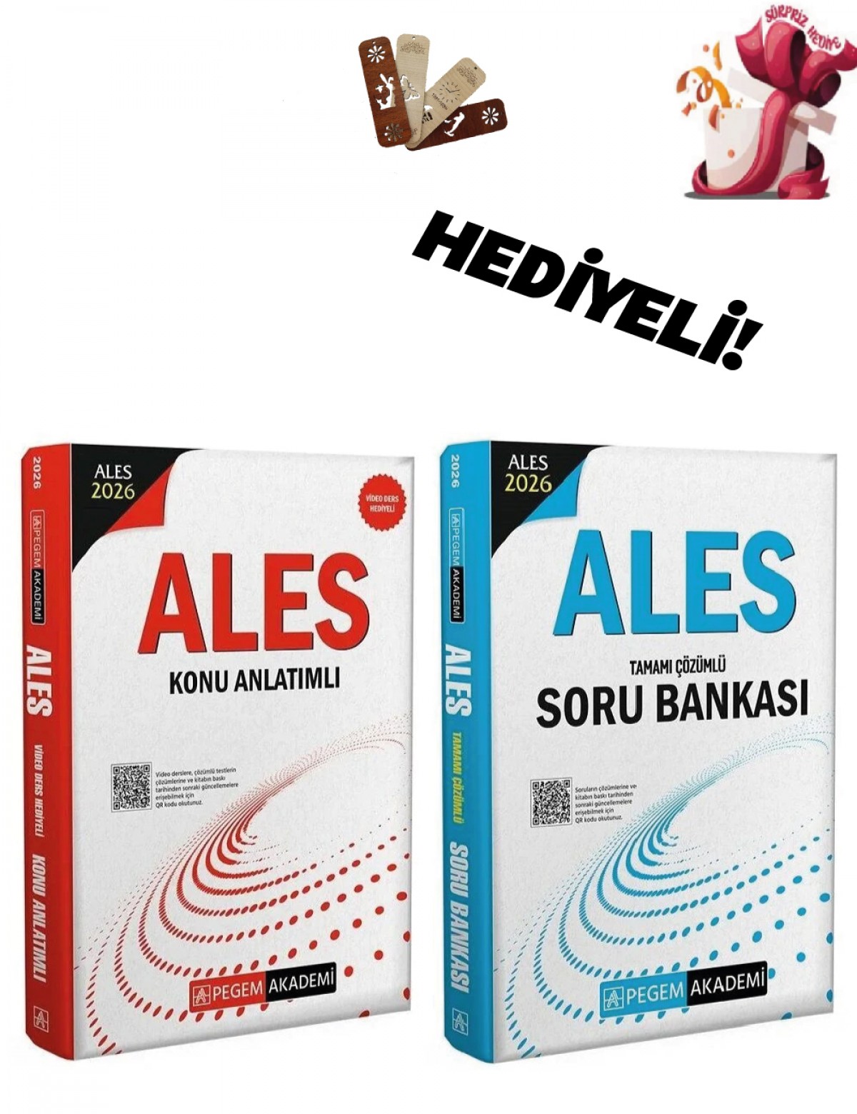 Pegem 2026 ALES Konu + Soru Bankası 2 li Set Pegem Akademi Yayınları