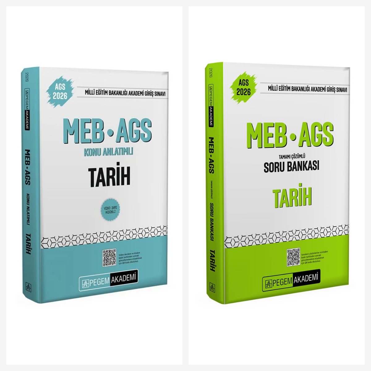 Pegem 2026 MEB AGS Tarih Konu Anlatımlı Soru Bankası Seti Pegem Akademi Yayınları Pegem 2026 MEB AGS Tarih Konu Anlatımlı Soru Bankası Seti Pegem Akademi Yayınları