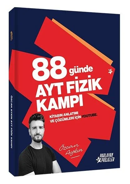 Projeler 2026 YKS AYT 88 Günde Fizik Kampı - Özcan Aykın Parlayan Projeler