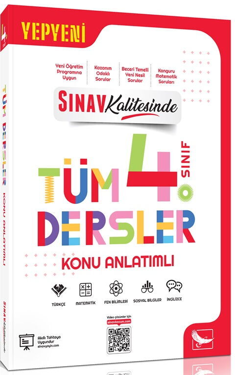 Sınav 4. Sınıf Tüm Dersler Konu Anlatımlı Sınav Yayınları