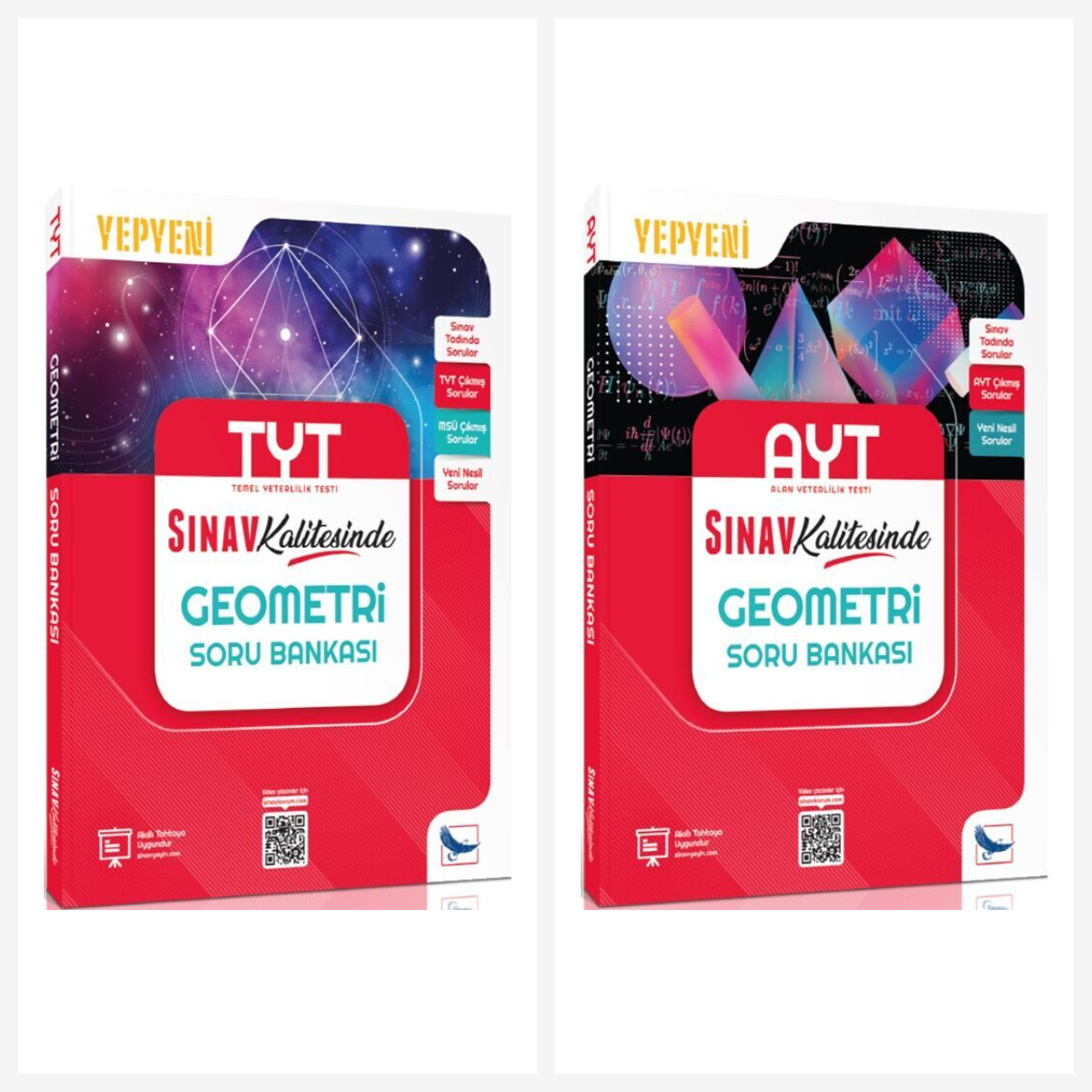 Sınav TYT AYT Geometri Sınav Kalitesinde Soru Bankası Seti 2 Kitap Sınav Yayınları Sınav TYT AYT Geometri Sınav Kalitesinde Soru Bankası Seti 2 Kitap Sınav Yayınları