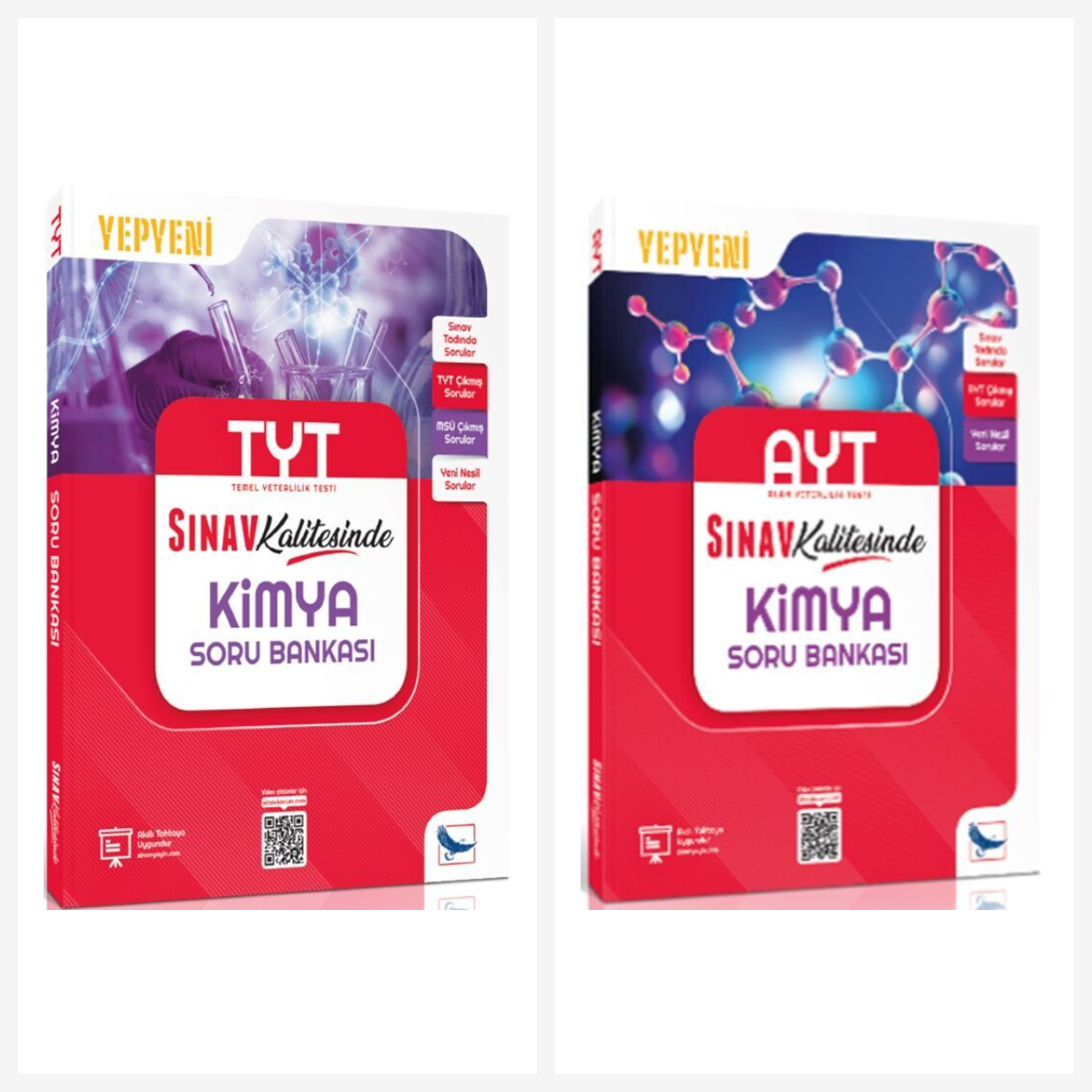 Sınav TYT AYT Kimya Sınav Kalitesinde Soru Bankası Seti 2 Kitap Sınav Yayınları Sınav TYT AYT Kimya Sınav Kalitesinde Soru Bankası Seti 2 Kitap Sınav Yayınları