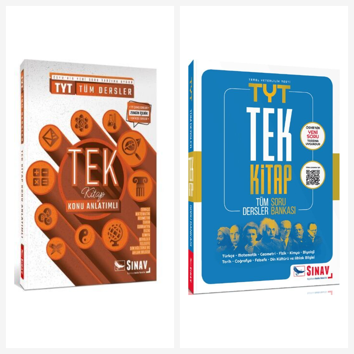Sınav TYT Tüm Dersler Konu Anlatımlı Soru Bankası 2 Kitap Sınav Yayınları Sınav TYT Tüm Dersler Konu Anlatımlı Soru Bankası 2 Kitap Sınav Yayınları