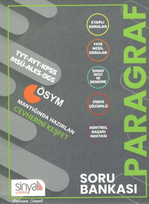 Sinyal Yeni Nesil Paragraf Soru Bankası Sinyal Yayınları Sinyal Yeni Nesil Paragraf Soru Bankası Sinyal Yayınları