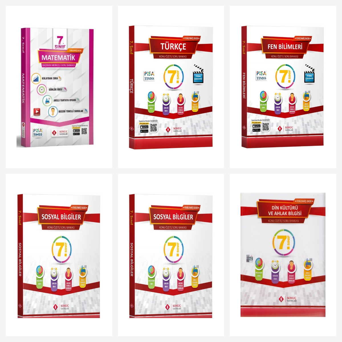 Sonuç 7.sınıf Tüm Dersler Modüler Set 6 Kitap Sonuç Yayınları Sonuç 7.sınıf Tüm Dersler Modüler Set 6 Kitap Sonuç Yayınları