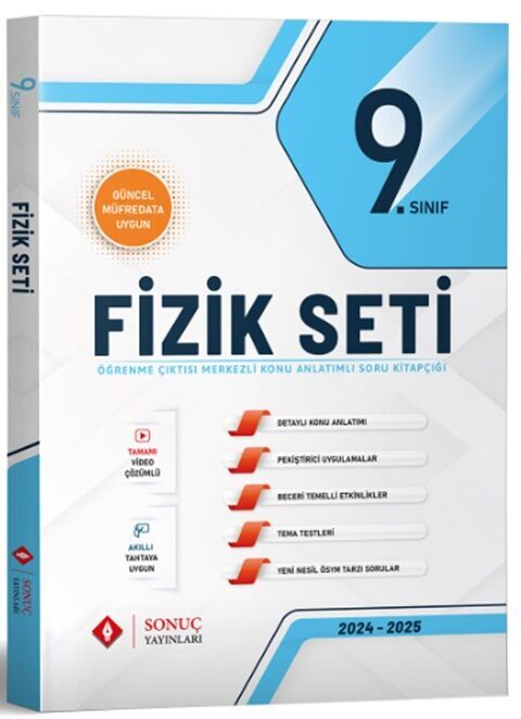 Sonuç 9. Sınıf Fizik Modüller Set Sonuç Yayınları
