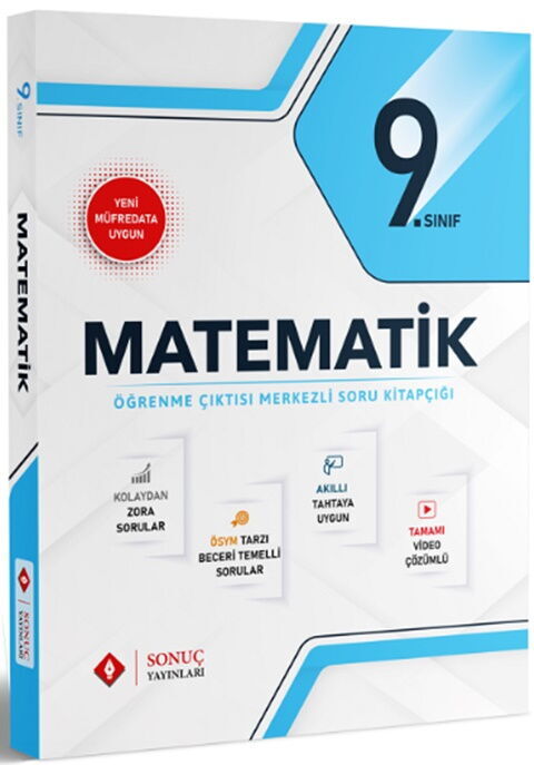 Sonuç 9. Sınıf Matematik Modüller Set Sonuç Yayınları