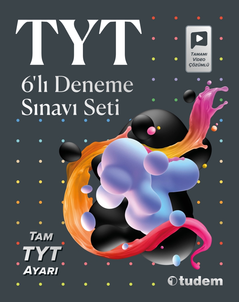 TYT 6`lı Deneme Sınavı Seti Tudem Yayınları