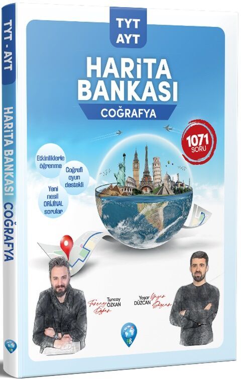 TYT AYT Coğrafya Harita Bankası Dizgi Kitap Yayınları