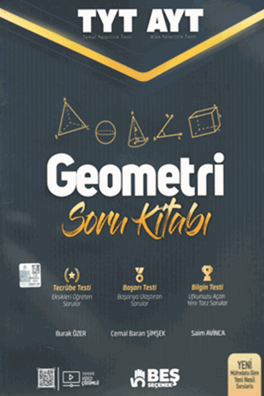 TYT-AYT Geometri Soru Kitabı Beş Seçenek Yayınları