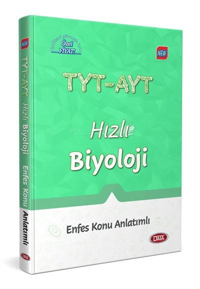 TYT-AYT Hızlı Biyoloji Enfes Konu Anlatımlı Data Yayınları