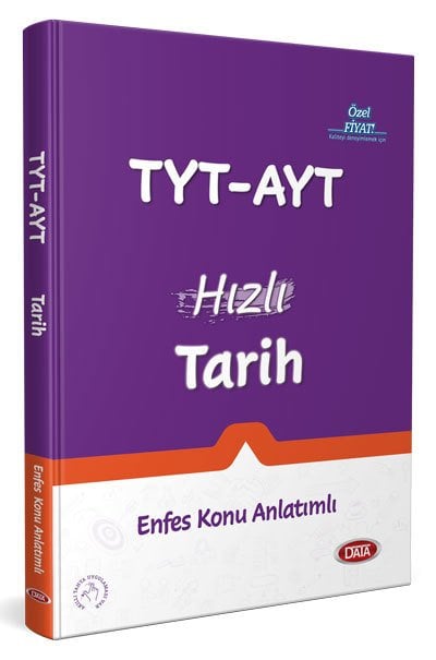 TYT-AYT Hızlı Tarih Konu Enfes Konu Anlatımlı Data Yayınları