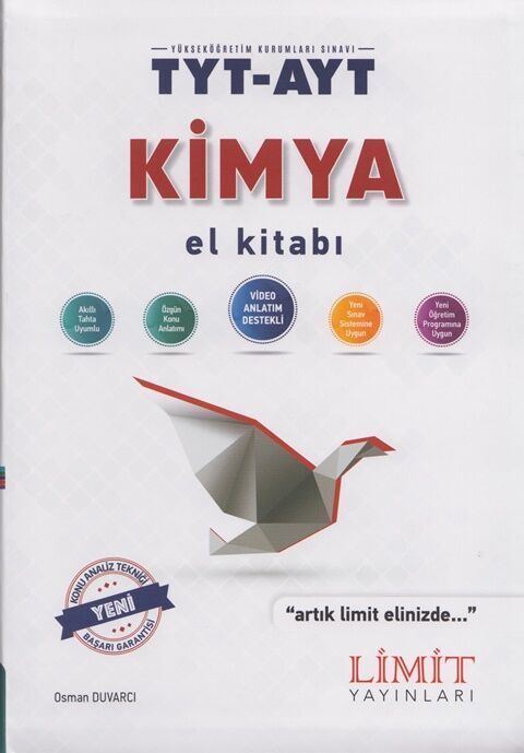 TYT AYT Kimya El Kitabı Limit Yayınları