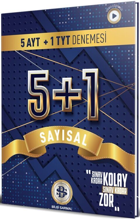 TYT AYT Sayısal 5 + 1 Denemesi Bilgi Sarmal Yayınları