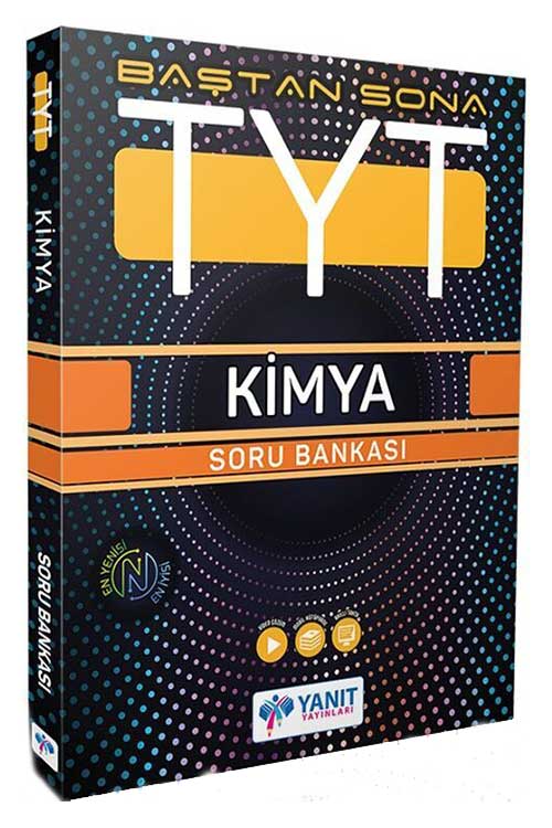 TYT Baştan Sona Kimya Soru Bankası Yanıt Yayınları TYT Baştan Sona Kimya Soru Bankası Yanıt Yayınları