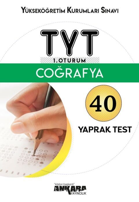 TYT Coğrafya Yaprak Test Ankara Yayıncılık