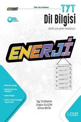 TYT Dil Bilgisi Enerji Ders Çalışma Fasikülü Palme Yayınları