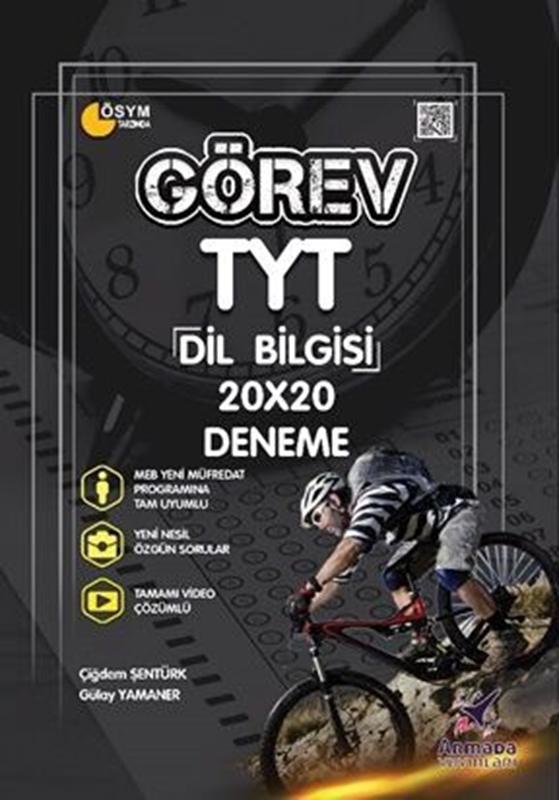 TYT Dilbilgisi 20 x 20 Deneme Kitabı Armada Yayınları