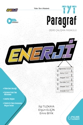 TYT Enerji Paragraf Ders Çalışma Fasikülü Palme Yayınları