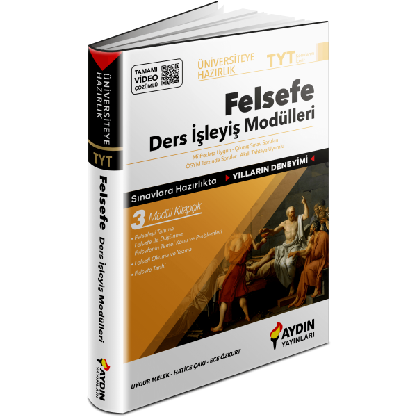 TYT Felsefe Ders İşleyiş Modülleri Aydın Yayınları