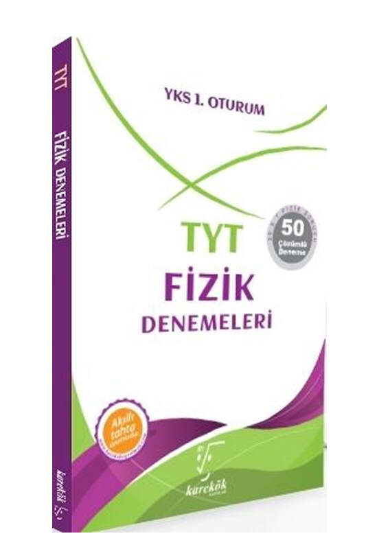 TYT Fizik 50 Çözümlü Deneme Karekök Yayınları